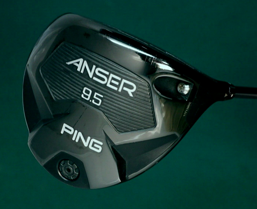 Ping Anser 9.5° Driver Stiff-Regular Graphite Shaft Ping Grip