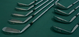 Collectors Set of 9 x Mizuno Grand Monarch Irons 3-SW Regular Steel Shafts