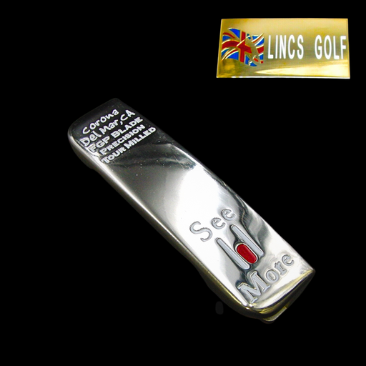 SeeMore Corona Del Mar CA FGP Blade Precision Tour Milled Putter 83.5cm Steel