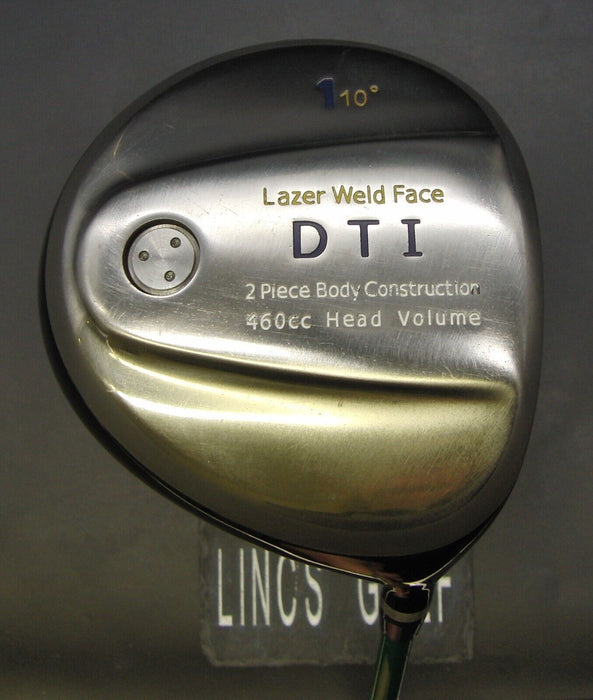 Lazer Weld Face DTI 460cc 10° Driver Regular Graphite Shaft Golf Pride Grip