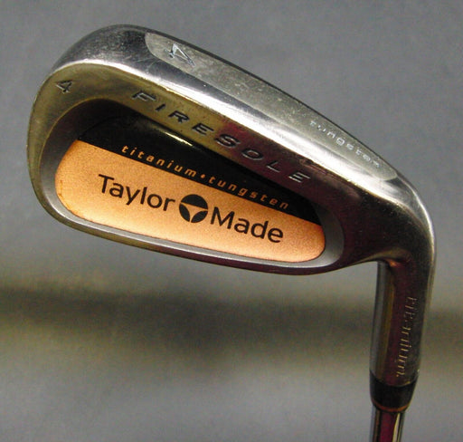 TaylorMade Tungsten FireSole 4 Iron Regular Steel Shaft Golf Pride Grip