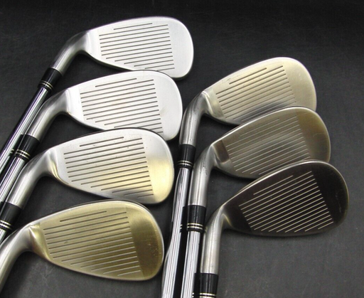 Set of 7 x TaylorMade r7 XR rac Irons 5-SW Stiff Steel Shafts TaylorMade Grips