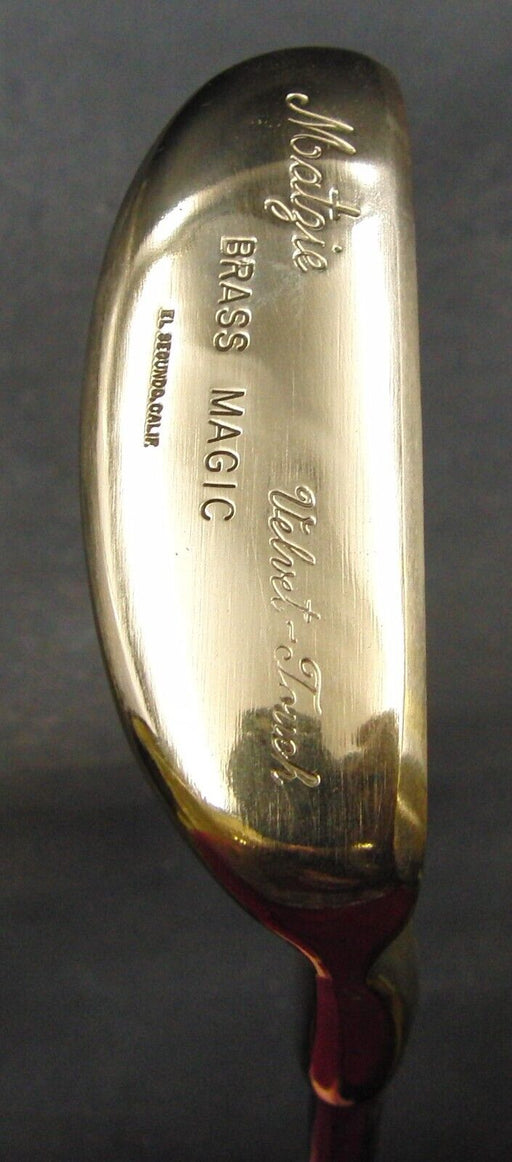 Matzie Brass Magic Putter 89cm Playing Length Steel Shaft With Grip