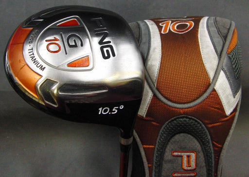 Ping G10 10.5° Driver Stiff Graphite Shaft Ping Grip + Headcover