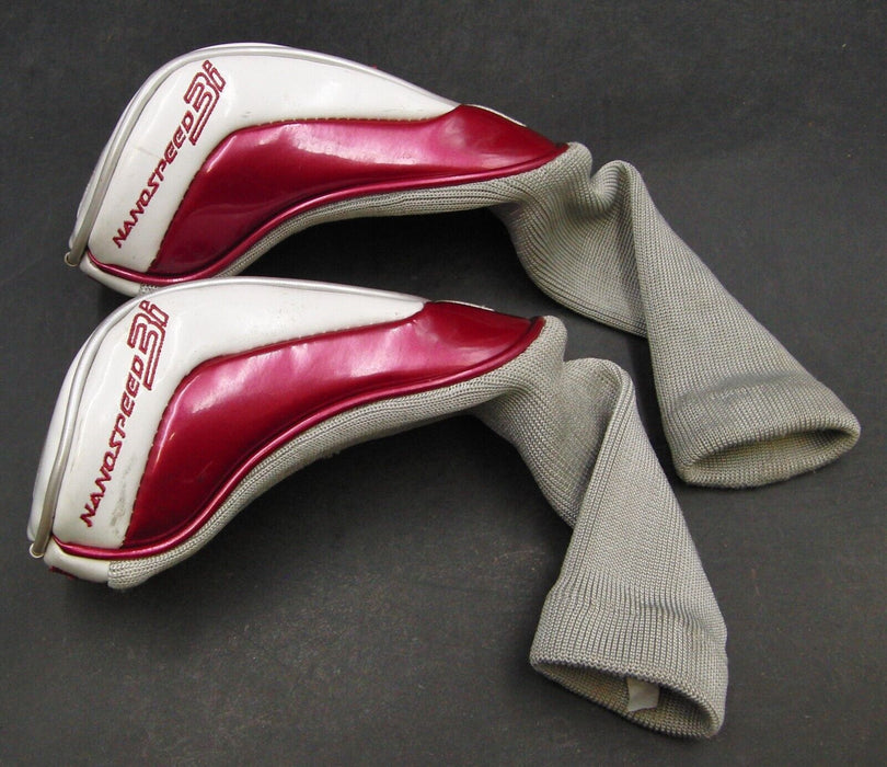 Set of 2 Yonex NanoSpeed 3i 4 & 6 Hybrid Head Covers