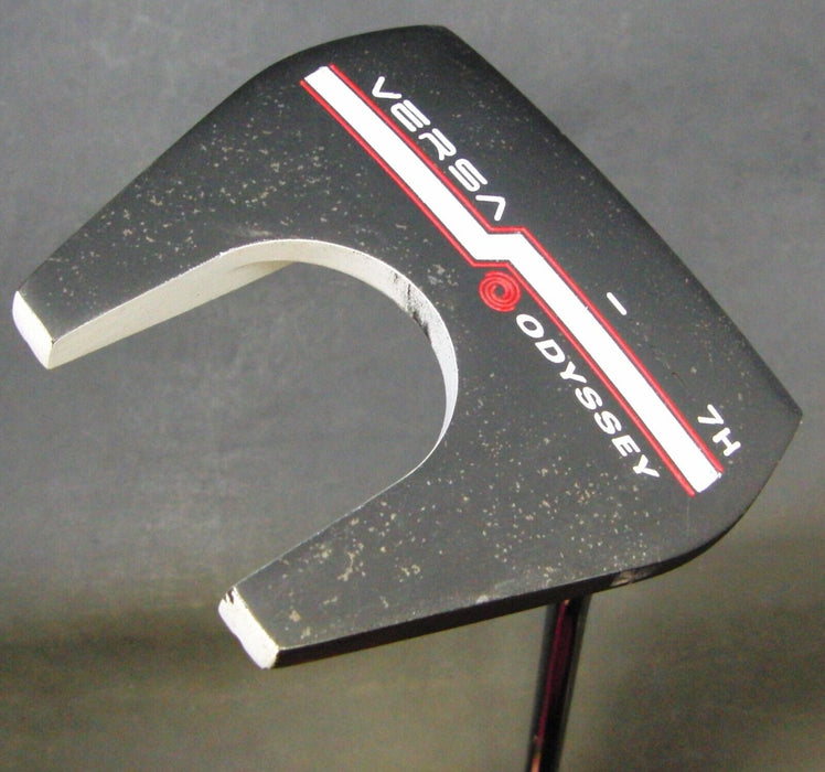 Odyssey Versa 7H Putter Steel Shaft 87cm Length Psyko Grip*