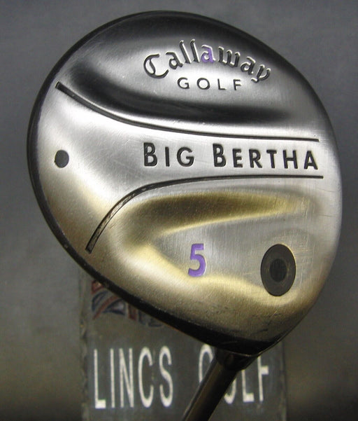 Callaway Big Bertha 5 Wood Extra Stiff Graphite Shaft Golf Pride Grip