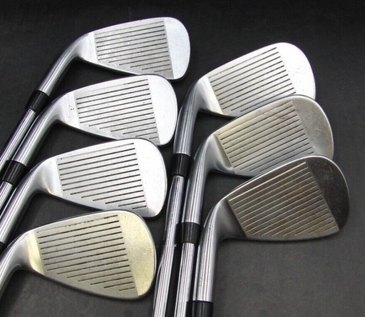 Set of 7 x PXG 0211 Irons 5-PW+GW Stiff Steel Shafts Mixed Grips*