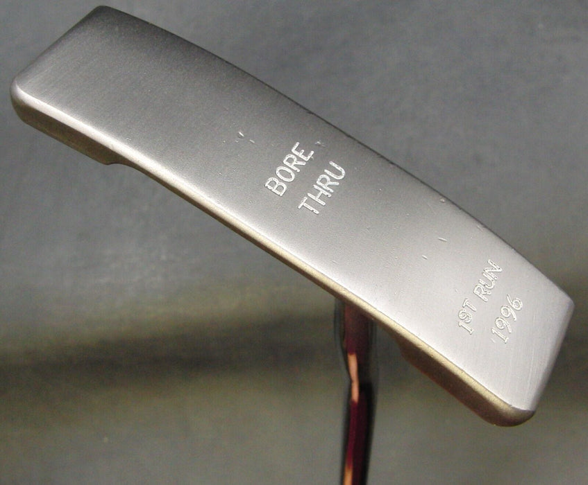 TAD Moore Bore Thru 1st Run 1996 Putter Steel Shaft 88cm Length Royal Grip