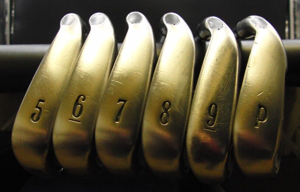 Set of 6 x Callaway E.R.C Fusion Irons 5-PW Stiff Steel Shafts Mixed Grips