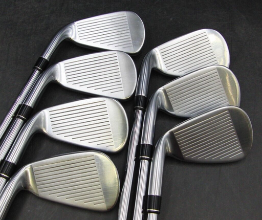 Set of 7 x TaylorMade Aeroburner Irons 4-PW Stiff Steel Shafts TaylorMade Grips