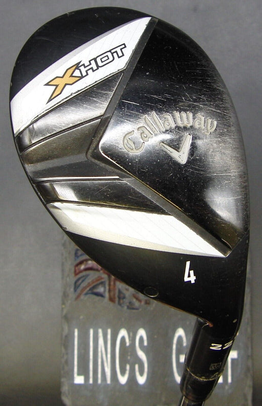 Callaway X Hot 22° 4 Hybrid Stiff Steel Shaft Golf Pride Grip