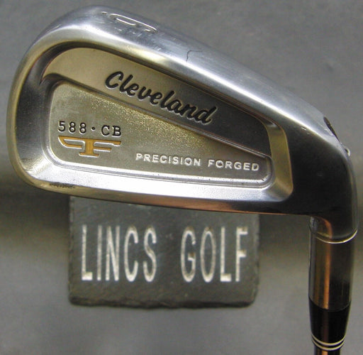 Cleveland 588 CB 6 Iron Stiff Steel Shaft Lamkin Grip (Demo)