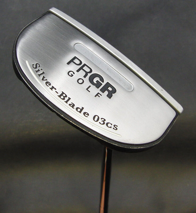 PRGR Golf Silver-Blade 03cs Putter 87cm Playing Length Steel Shaft PSYKO Grip