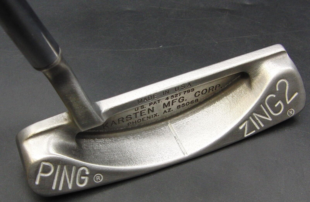 Refinished Ping Zing 2 Putter Steel Shaft 89.5cm Length Super Stroke Grip