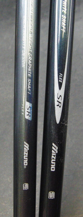 Set of 2 Mizuno Zephyr Metal 16° 3 & 19° 5 Woods Regular Graphite Shafts