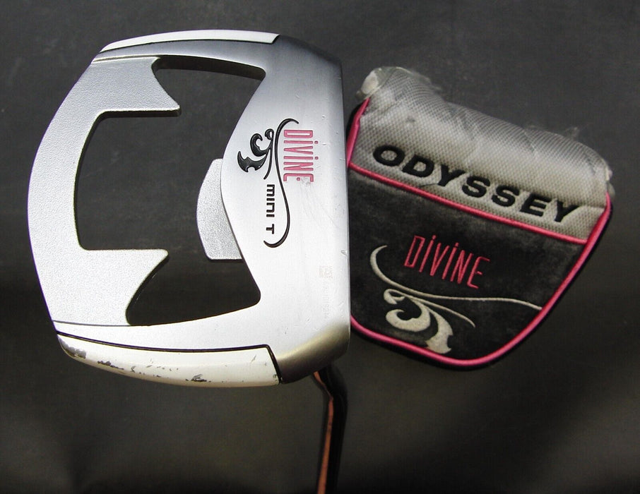 Odyssey Divine Mini T Putter 82cm Steel Shaft PSYKO Grip & Odyssey Head Cover