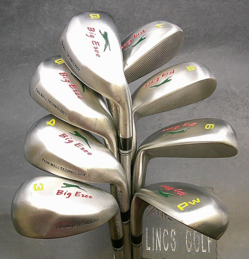 Set of 8 x Slazenger Big Ezee Irons 3-PW Combo Regular/Stiff Graphite Shafts*