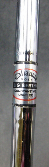 Left-Handed Callaway Big Bertha 10 Iron Uniflex Steel Shaft Callaway Grip