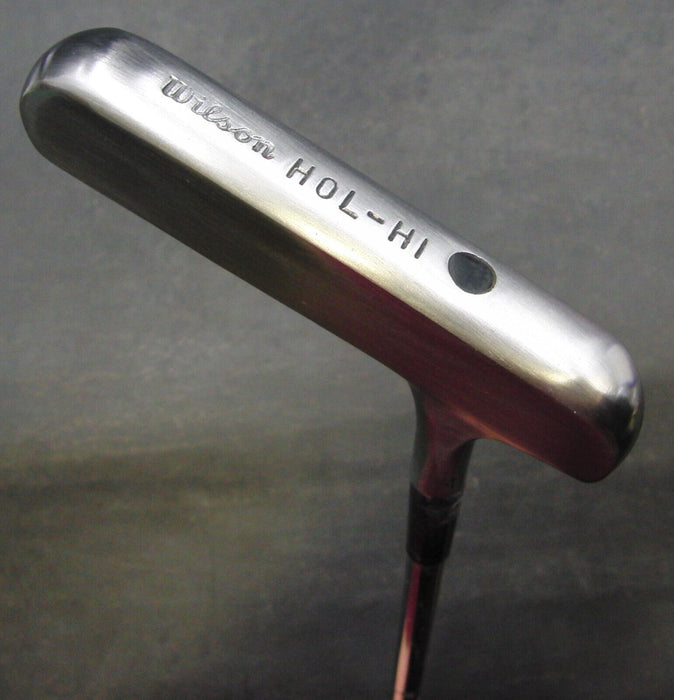 Ambidextrous Wilson HOL-HI Putter 87.5cm Playing Length Steel Shaft With Grip