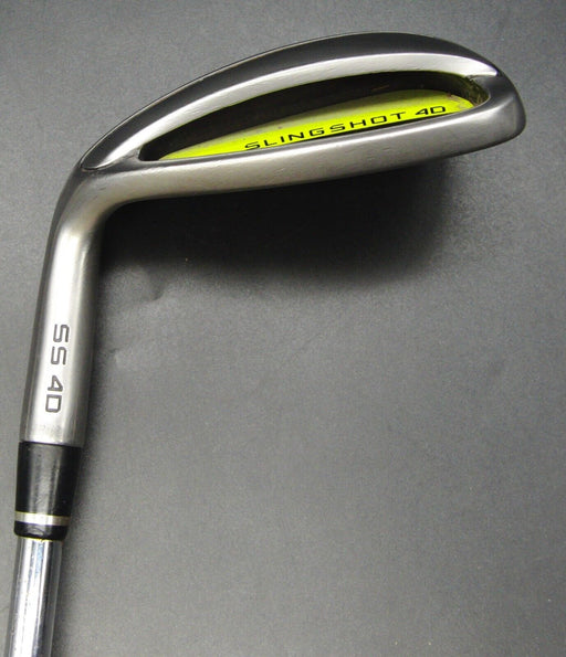 Left-Handed Nike Slingshot 4D Sand Wedge Regular Steel Shaft Nike Grip