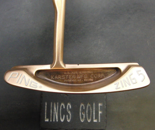 Refurbished Ping Zing 5 Putter 90cm Playing Length Steel Shaft RG Grip