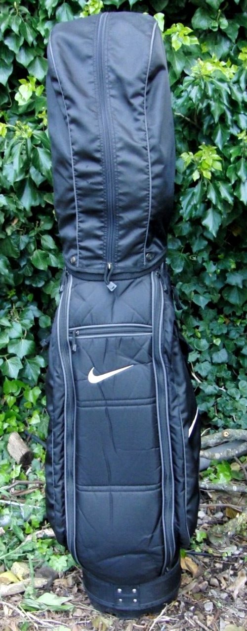 6 Division Nike Black Golf Cart Carry Golf Clubs Bag