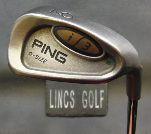 Ping i3 O-Size Green Dot 9 Iron Regular Steel Shaft Ping Grip