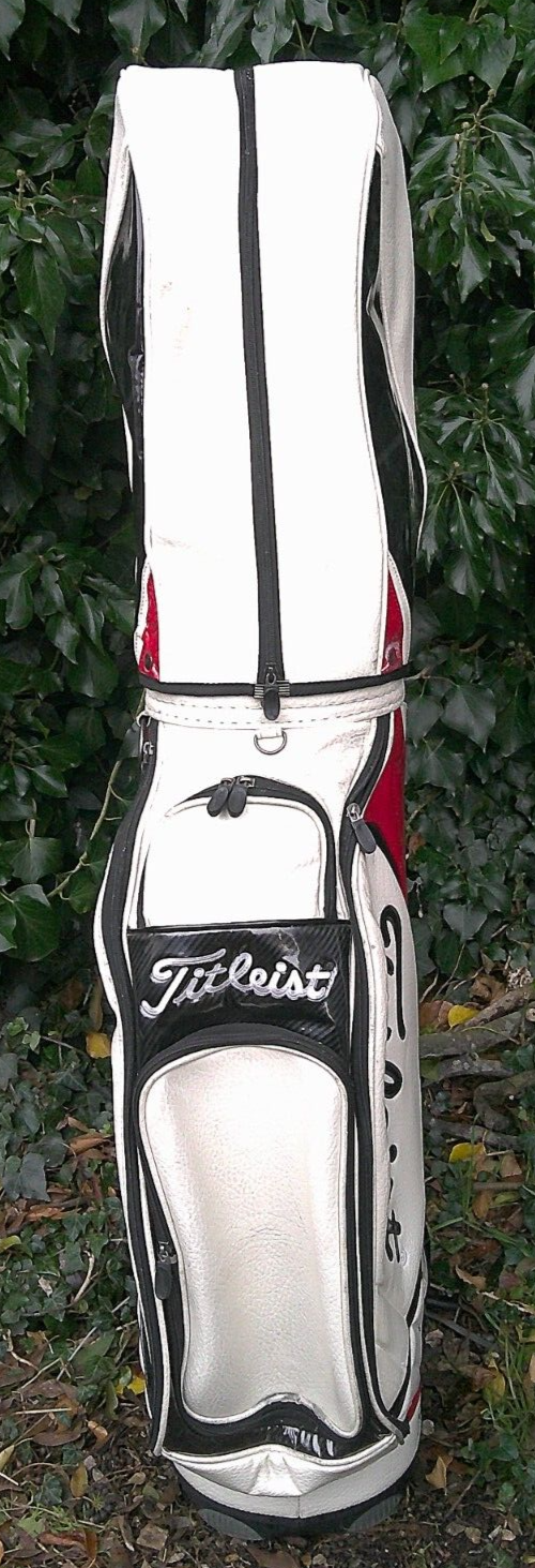 5 Division Titleist Trolley Carry Cart Golf Clubs Bag*