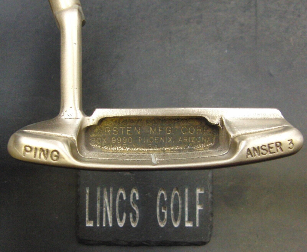 Refurbished Ping Anser 3 Putter Steel Shaft 86cm Length Acer Grip