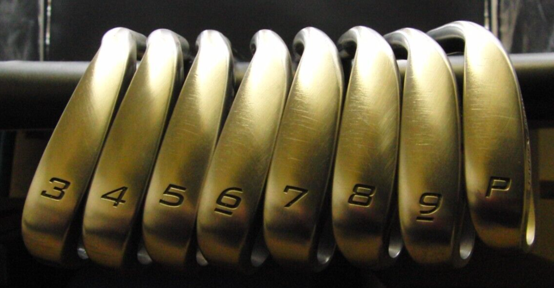 Set of 8 x TaylorMade Supersteel Burner Irons 3-PW Stiff Graphite Shafts