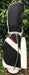 6 Division Burton Black & White Cart Carry Golf Clubs Bag