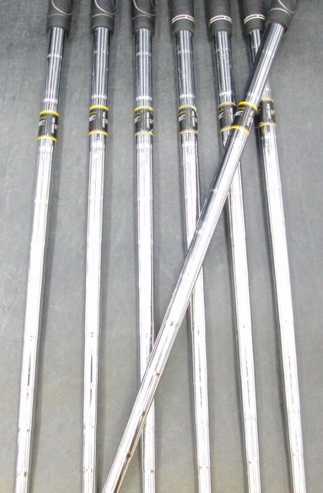 Set of 7 x Cleveland Hibore Irons 4-PW Regular Steel Shafts Mixed Grips*