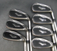 Set of 7 x Tsuruya Axel Dual Impact Irons 5-PW+GW Stiff Graphite Shafts