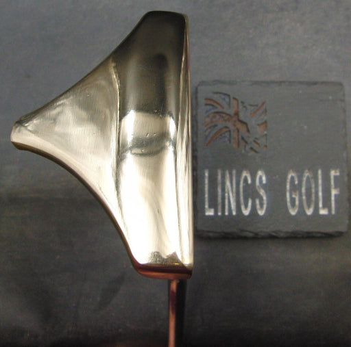 Unbranded Brass Putter 85cm Playing Length Steel Shaft Acer Grip