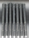Set of 7 x Wilson Staff Pi5 Irons 4-PW Stiff Steel Shafts Wilson Staff Grips