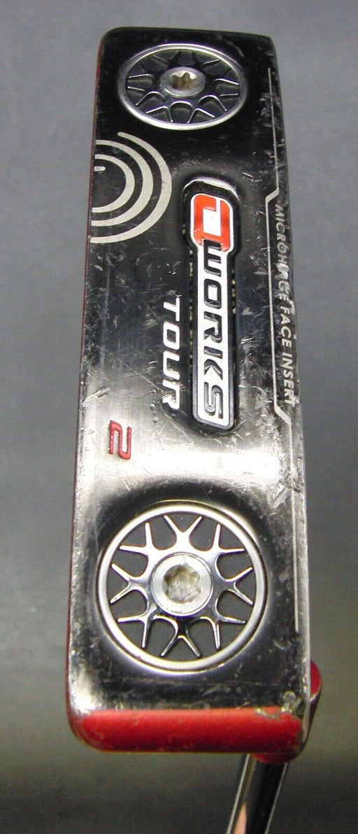 Odyssey O Works Tour 2 Putter Steel Shaft 87cm Length Super Stroke Grip*