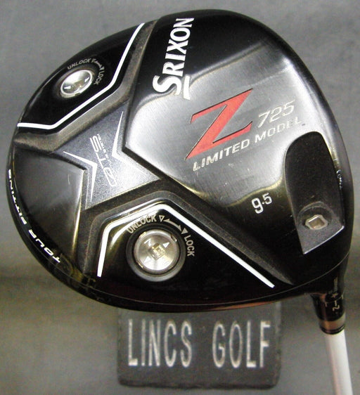 Srixon Z725 Limited Model 9.5° Driver Stiff Graphite Shaft Srixon Grip