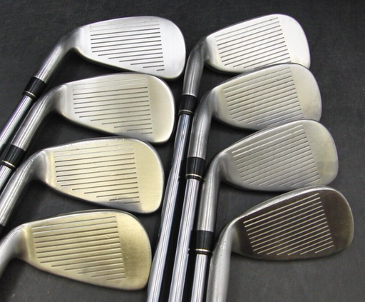 Set of 8 x TaylorMade R360 XD Irons 3-PW Stiff Steel Shafts Mixed Grips