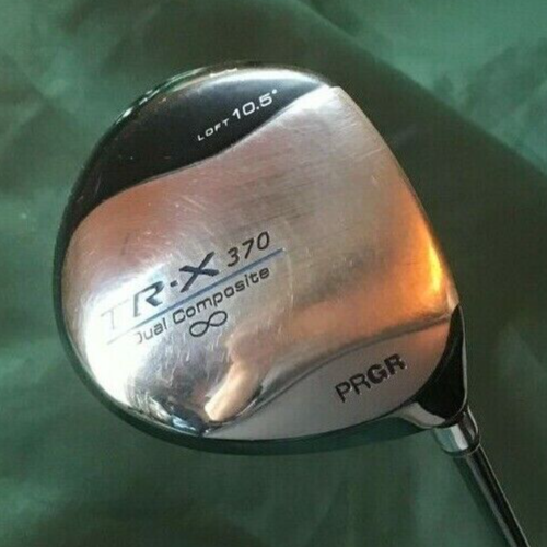 PRGR TR-X 370 10.5° Driver M-43 Stiff Flex Graphite Shaft No.1 Grip