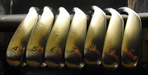 Set of 7 x TaylorMade RAC CGB Irons 4-PW Regular Graphite Shafts Mixed Grips*