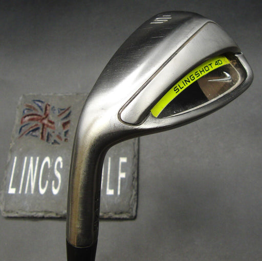 Left-Handed Nike Slingshot 4D Sand Wedge Regular Steel Shaft Nike Grip