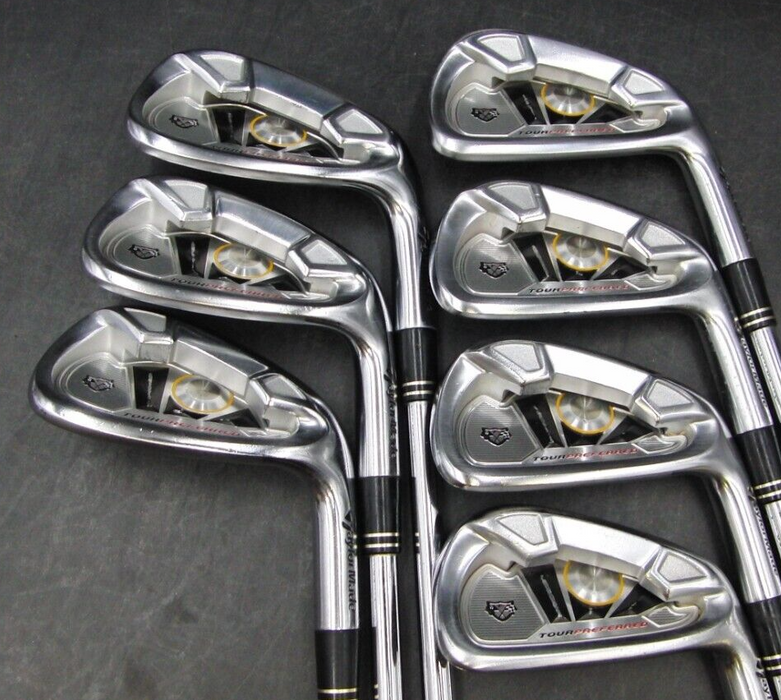 Set of 7 x TaylorMade Tour Preferred TP Irons 4-PW Stiff Steel Shafts