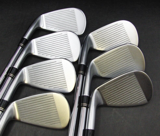 Set of 7 x TaylorMade R9 Max Irons 4-PW Regular Steel Shafts TaylorMade Grips*