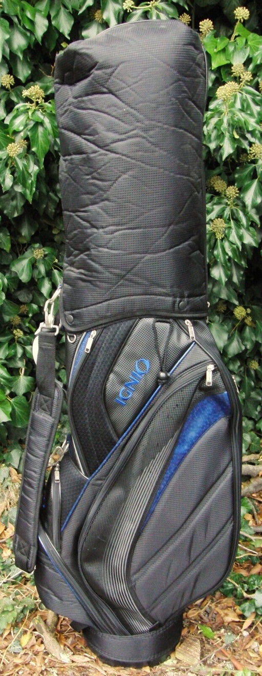 6 Division Ignio Black Carry Trolley Cart Golf Clubs Storage Bag