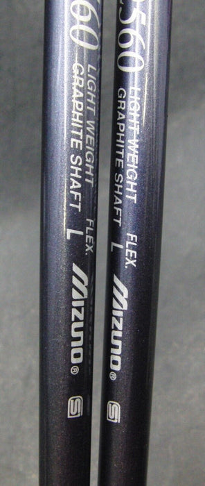 Ladies Set of 2 Mizuno Zephyr EG220 21° 4 & 24° 5 Woods Ladies Graphite Shafts