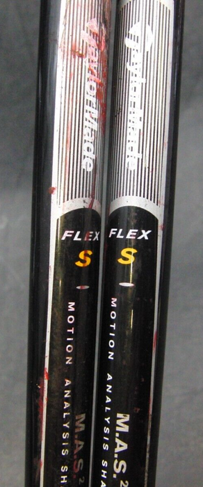 Set of 2 Taylormade V Steel 15° 3 & 18° 5 Woods Stiff Graphite Shafts