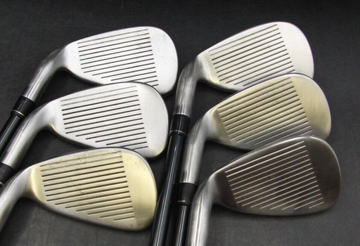 Set of 6 x TaylorMade rac OS Irons 5-PW Regular Graphite Shafts Mixed Grips