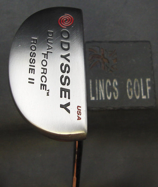 Odyssey Dual Force Rossie II Putter 87cm Playing Length Steel Shaft Odyssey Grip