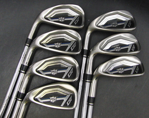 Left Handed Set of 7 x Wilson D7 Irons 4-PW Regular Steel Shafts Pride Grips*